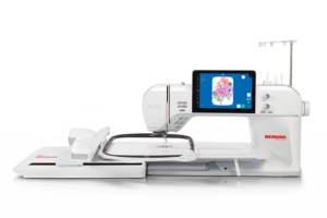 Bernina 990 sewing and embroidery machine frontal view