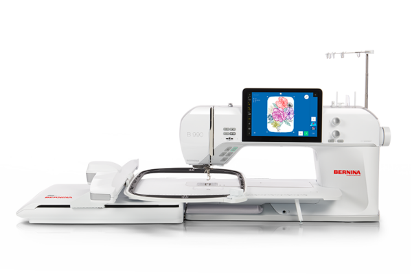 Bernina 990 sewing and embroidery machine frontal view