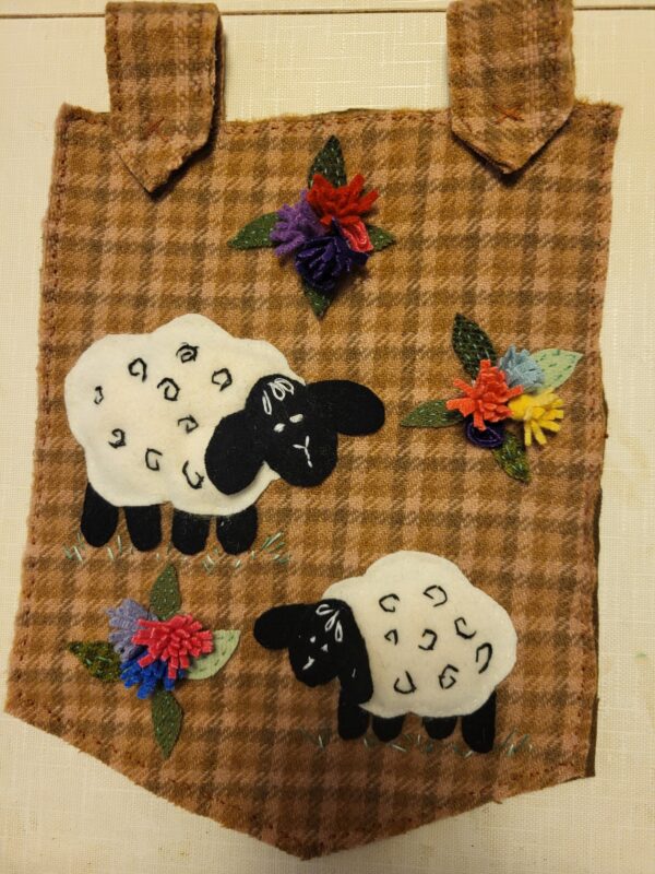 Wool sheep wall hanging Jul 14 9:30 AM - 4:00 PM