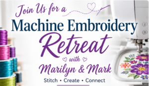 WAUKESHA - Embroidery Retreat with Marilyn and Mark Mar 4 and Mar 5 9:30 AM - 4:00 PM