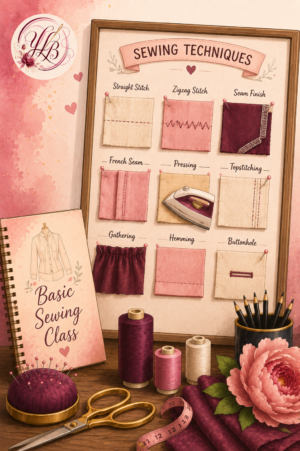 WAUKESHA - Garment Constructions #5 - Basic Sewing Techniques Dec 7 and Dec 8 11:00 AM - 3:00 PM